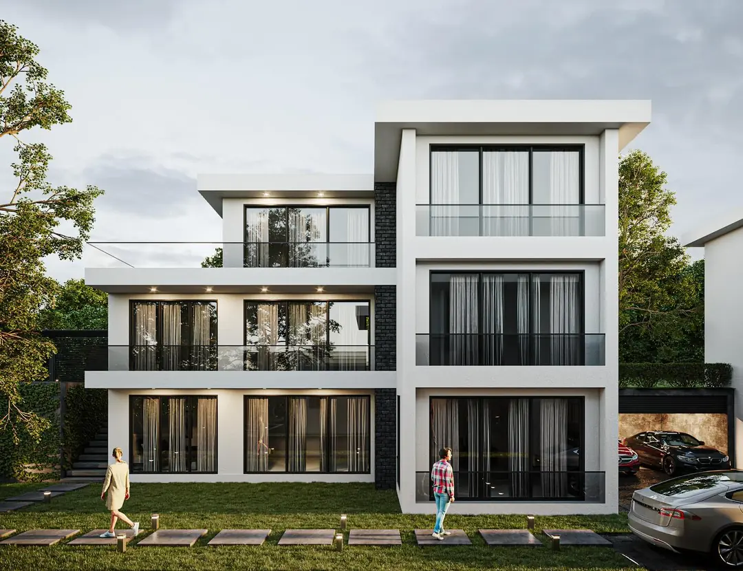 Mavi & Yeşil Villaları, Sofular, Şile (3D görselleştirme)